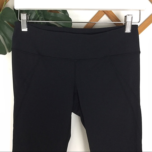 Athleta | Black Workout Crop Leggings Size Small - Picture 3 of 7